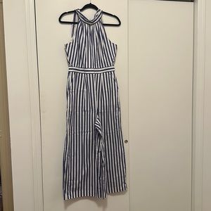 J. Crew Striped Jumpsuit
